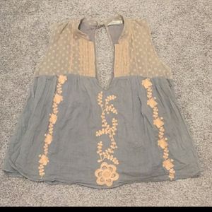 Anthropology Hazel Top